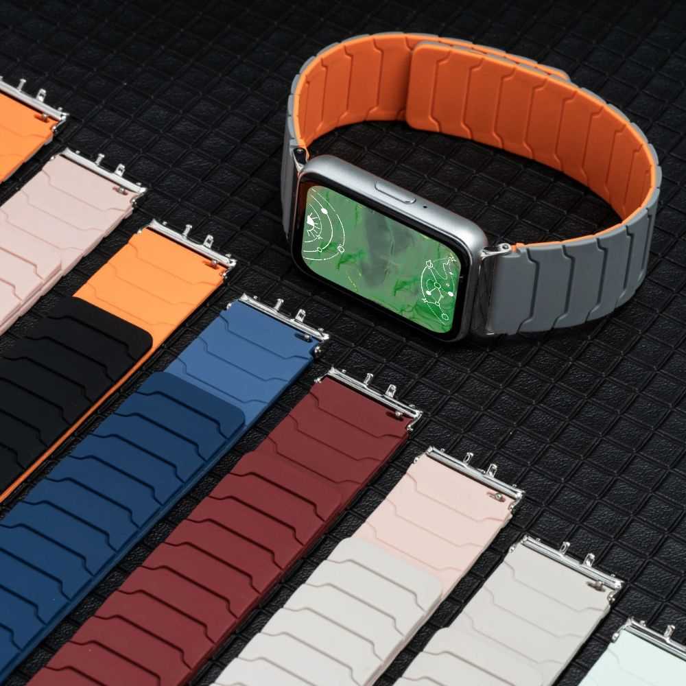 Quas Magnetic Silicone Band For Galaxy Fit3 - Astra Straps