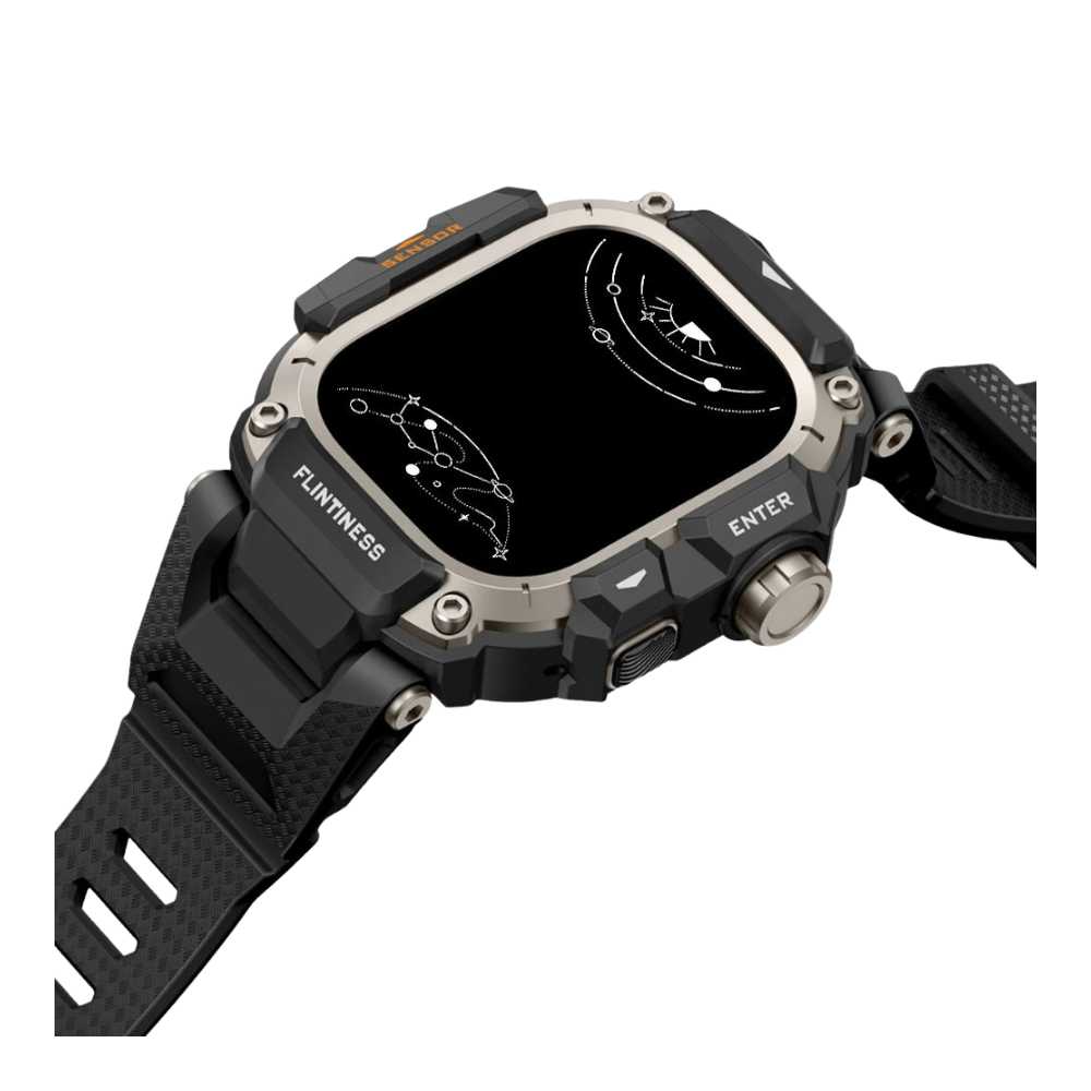 Queo Shockproof Silicone Sport Band With Case - Astra Straps