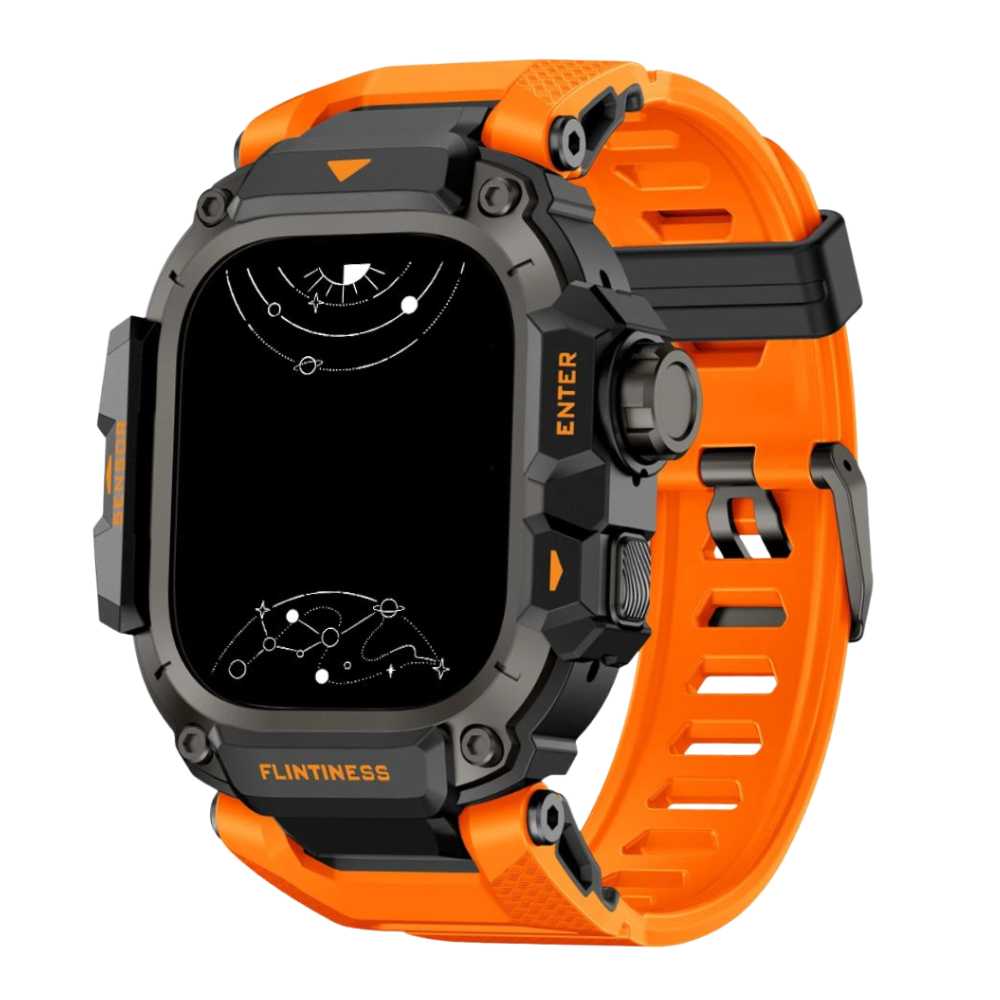 Queo Shockproof Silicone Sport Band With Case - Astra Straps