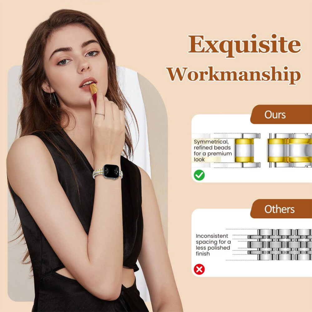 Salveo Slim Stainless Steel Band - Astra Straps