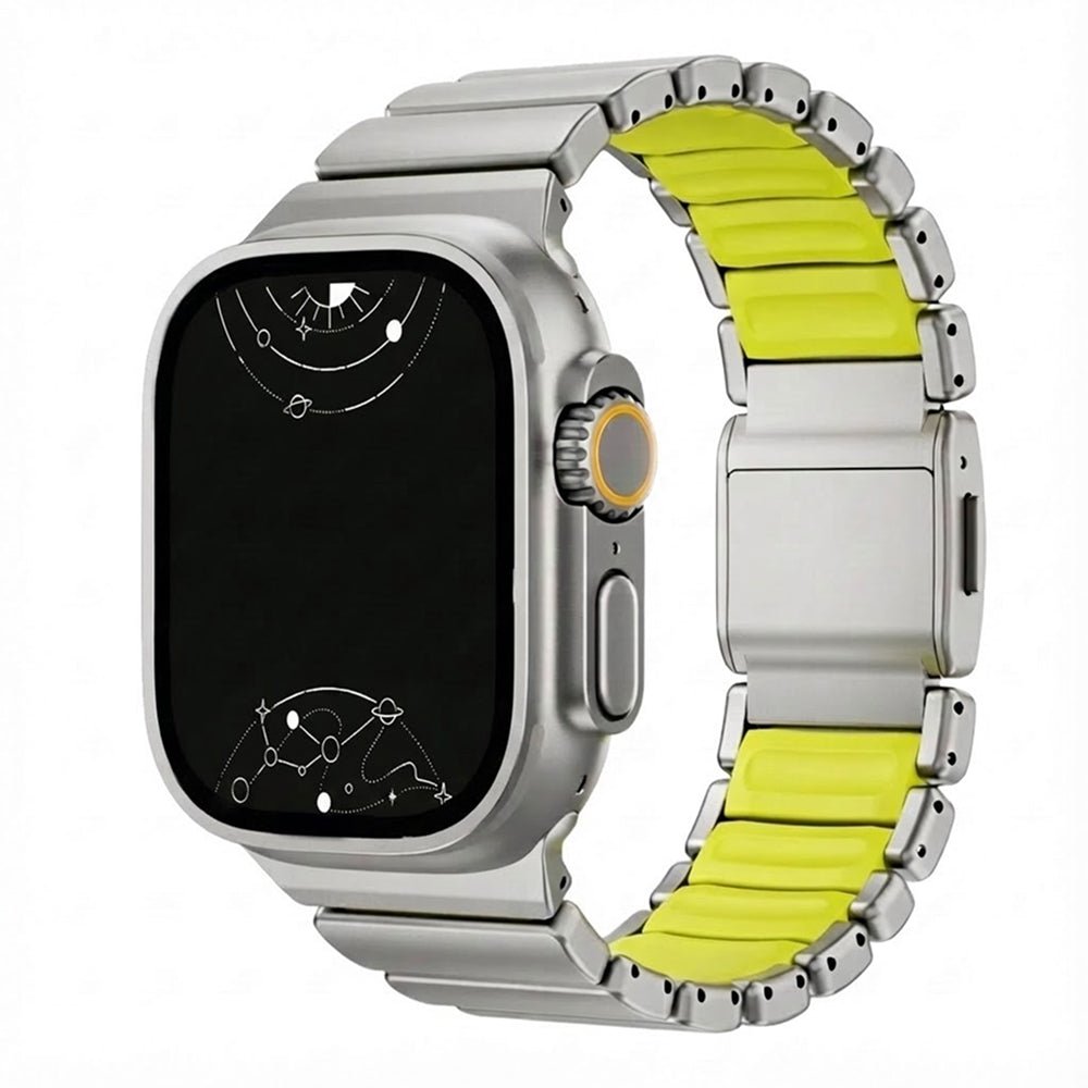 Verus Magnetic Steel & Silicone Band - Astra Straps