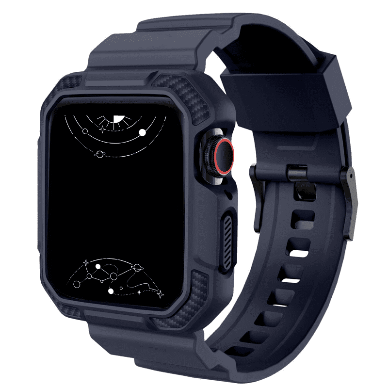 Apple watch series 4 rubber case hot sale